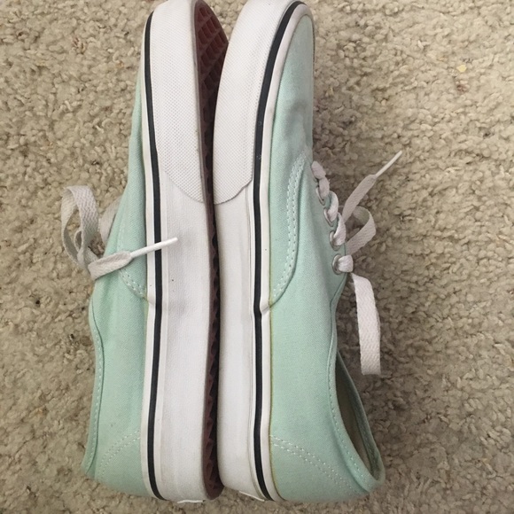 Vans Mint Green Shoes - Picture 2 of 6